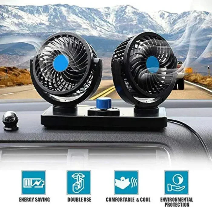 Universal 12V Portable car fan