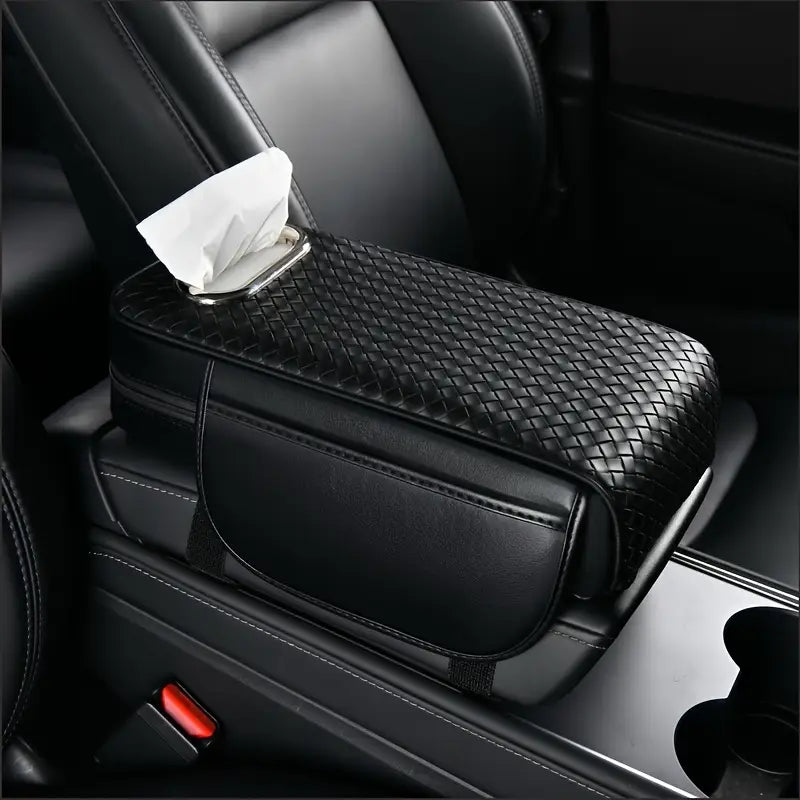 Enova Car Arm Cushion Box with Tissue Box