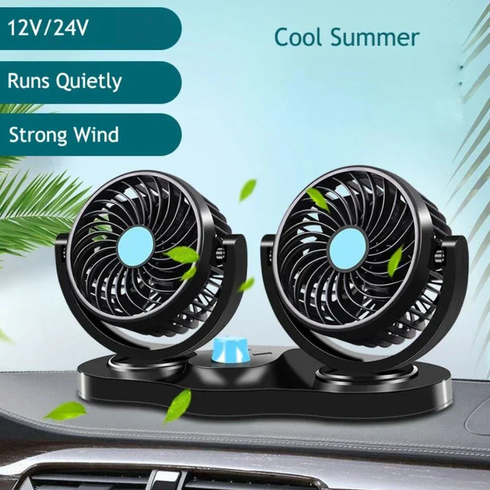 Universal 12V Portable car fan