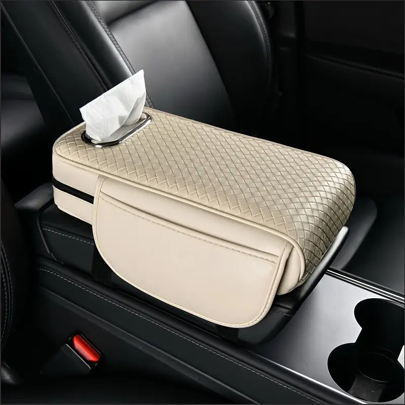 Enova Car Arm Cushion Box with Tissue Box