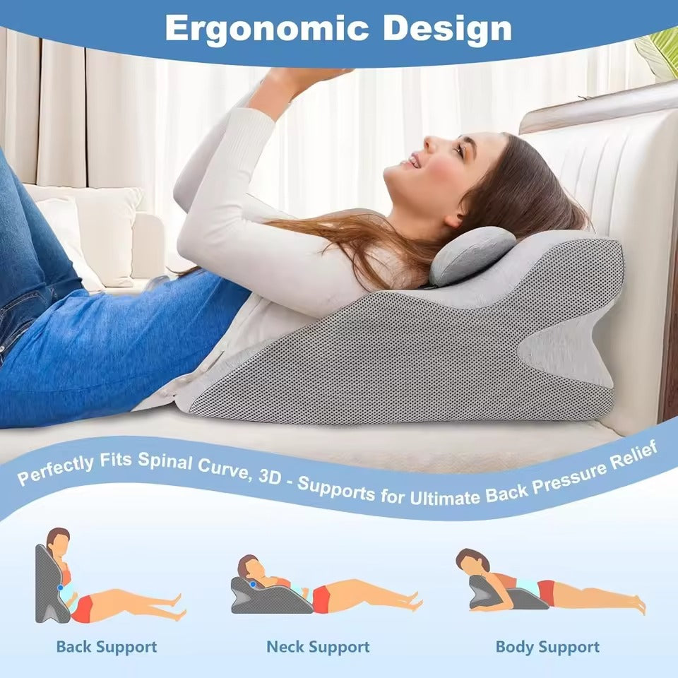 Multi Comfort Wedge Cushion – Back, Neck & Leg Support