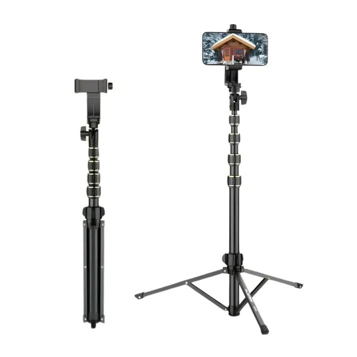 Plokama 3 in 1 Multifunctional Adjustable Tripod Stand for Mobile & Camera